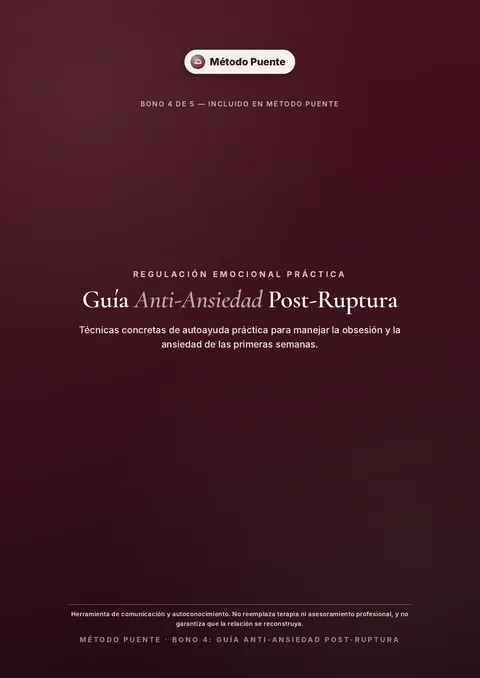 Tapa del bono Guía Anti-Ansiedad Post-Ruptura